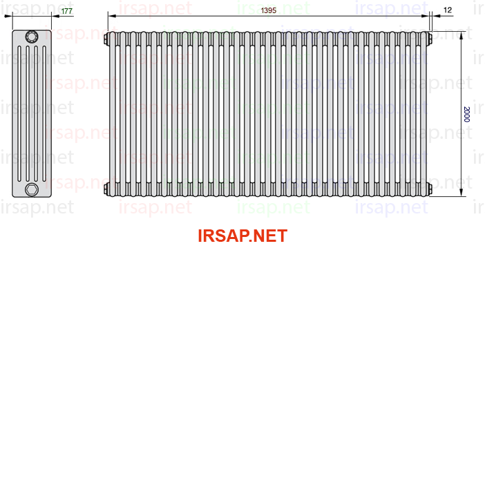 Радиатор IRSAP Tesi 52000/31 T23 CL 01
